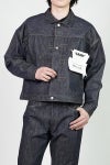SAINT Mxxxxxx(セントマイケル) SM-MK8-0000-C45 / BBJ_DENIM JACKET / REGID BLUE ベルベルジンリジッドデニムジャケット