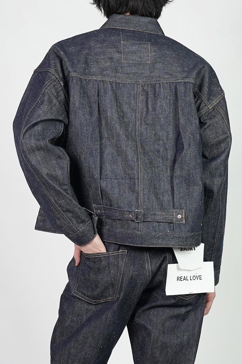 SAINT Mxxxxxx(セントマイケル) SM-MK8-0000-C45 / BBJ_DENIM JACKET / REGID BLUE ベルベルジンリジッドデニムジャケット