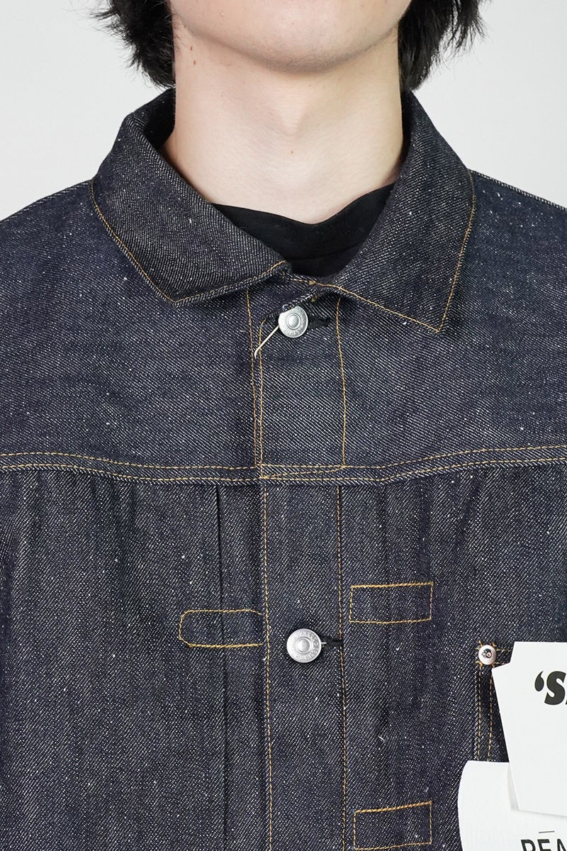 SAINT Mxxxxxx(セントマイケル) SM-MK8-0000-C45 / BBJ_DENIM JACKET / REGID BLUE ベルベルジンリジッドデニムジャケット