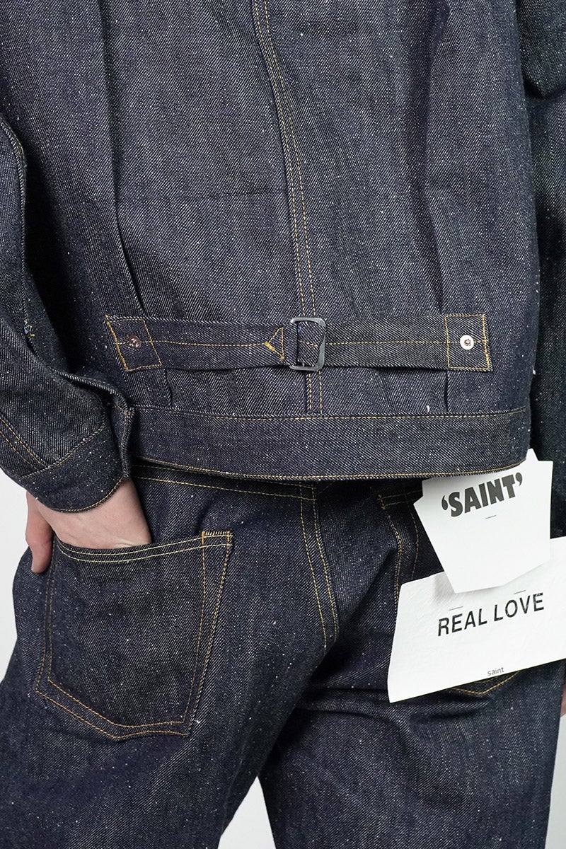 SAINT Mxxxxxx(セントマイケル) SM-MK8-0000-C45 / BBJ_DENIM JACKET / REGID BLUE ベルベルジンリジッドデニムジャケット