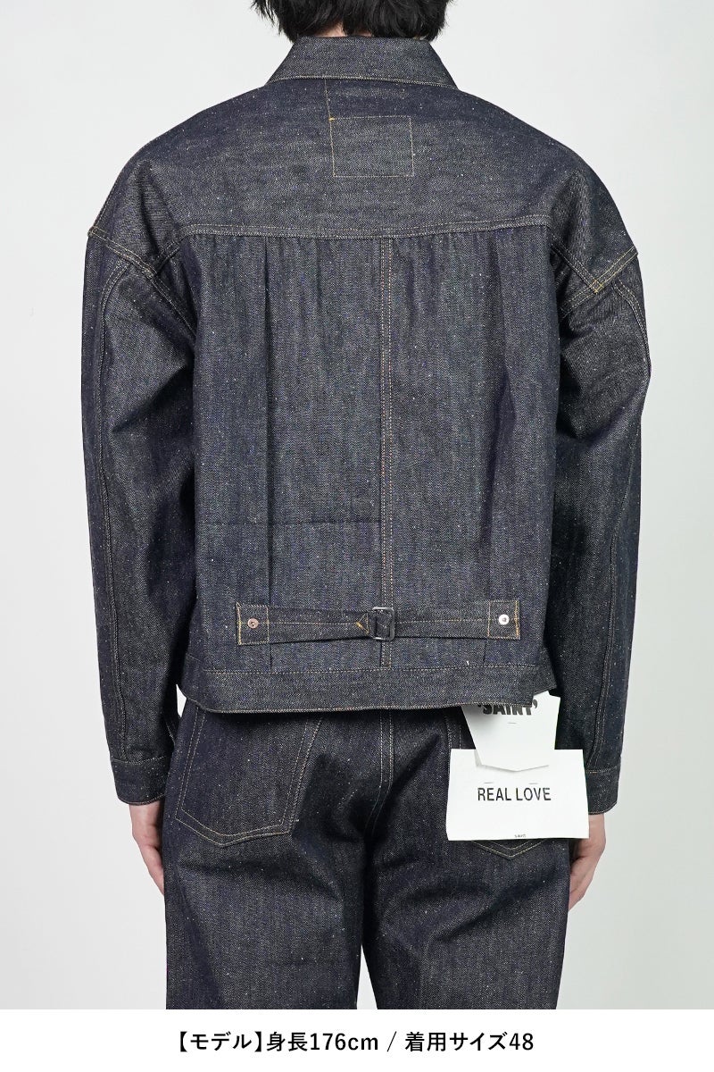 SAINT Mxxxxxx(セントマイケル) SM-MK8-0000-C45 / BBJ_DENIM JACKET / REGID BLUE ベルベルジンリジッドデニムジャケット
