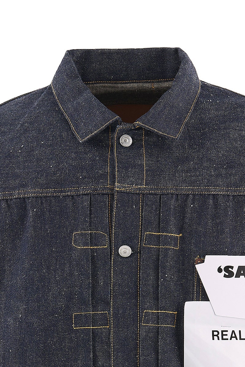 SAINT Mxxxxxx(セントマイケル) SM-MK8-0000-C45 / BBJ_DENIM JACKET / REGID BLUE ベルベルジンリジッドデニムジャケット