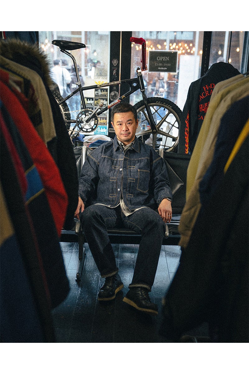 SAINT Mxxxxxx(セントマイケル) SM-MK8-0000-C45 / BBJ_DENIM JACKET / REGID BLUE ベルベルジンリジッドデニムジャケット