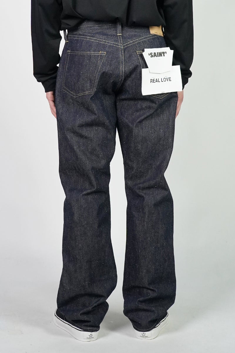 SAINT Mxxxxxx(セントマイケル) SM-MK8-0000-C46 / BBJ_DENIM PANTS / REGID BLUE ベルベルジンリジッドデニムパンツ 