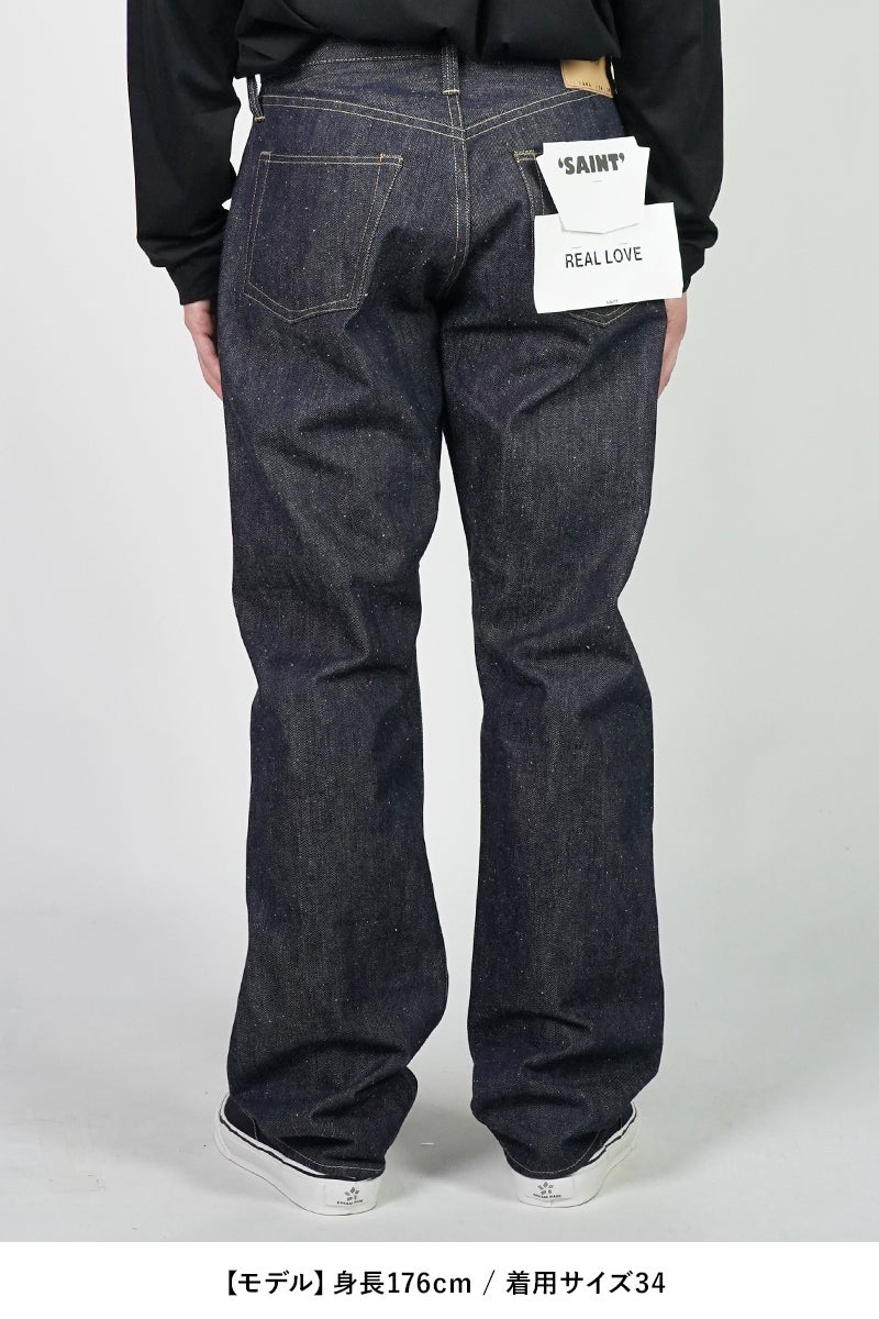 SAINT Mxxxxxx(セントマイケル) SM-MK8-0000-C46 / BBJ_DENIM PANTS / REGID BLUE ベルベルジンリジッドデニムパンツ 