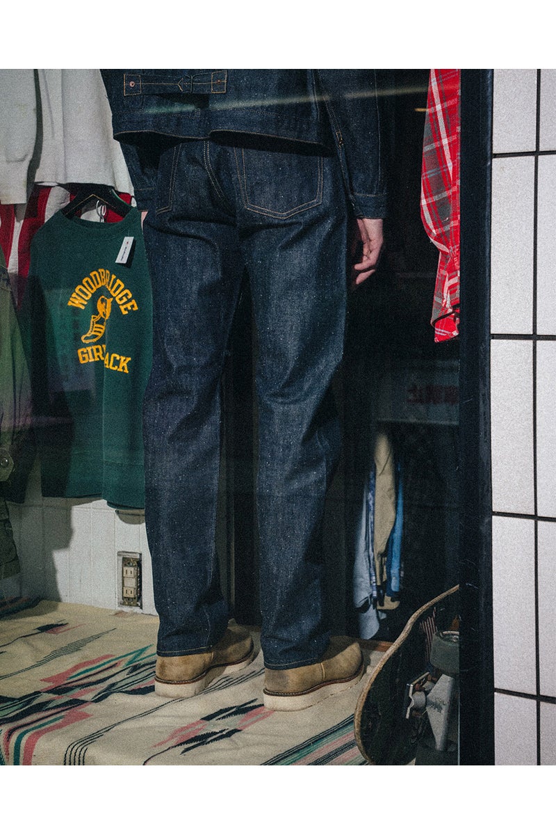 SAINT Mxxxxxx(セントマイケル) SM-MK8-0000-C46 / BBJ_DENIM PANTS / REGID BLUE ベルベルジンリジッドデニムパンツ 
