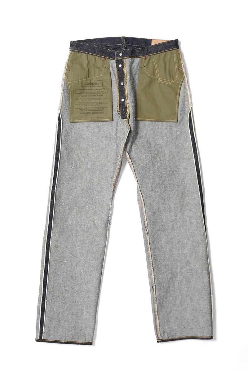 SAINT Mxxxxxx(セントマイケル) SM-MK8-0000-C46 / BBJ_DENIM PANTS / REGID BLUE ベルベルジンリジッドデニムパンツ 