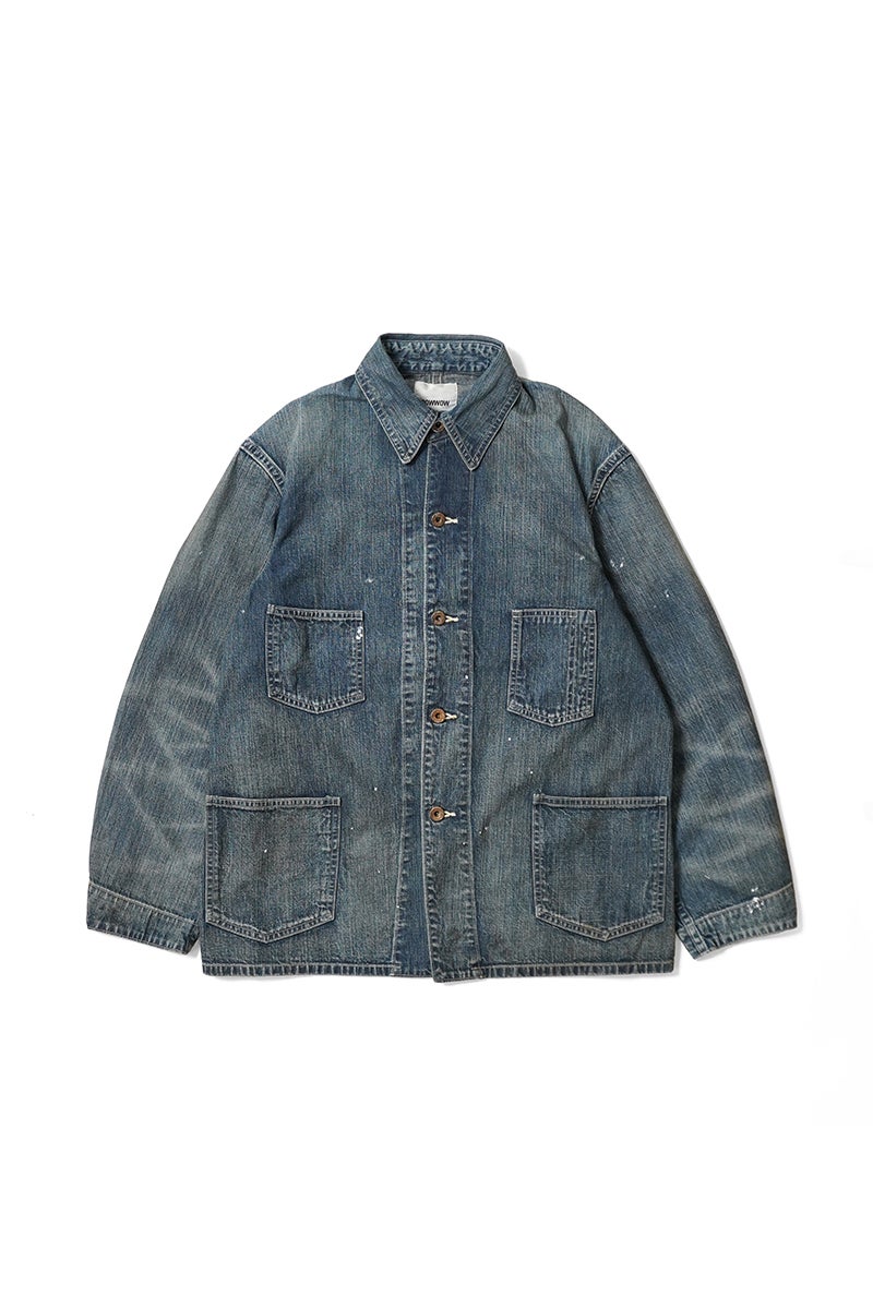 BOWWOW(バウワウ) HERITAGE DENIM CHORE COAT AGED ヘリテージデニムチョアコートエイジド BW261-HDCC