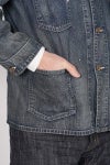 BOWWOW(バウワウ) HERITAGE DENIM CHORE COAT AGED ヘリテージデニムチョアコートエイジド BW261-HDCC