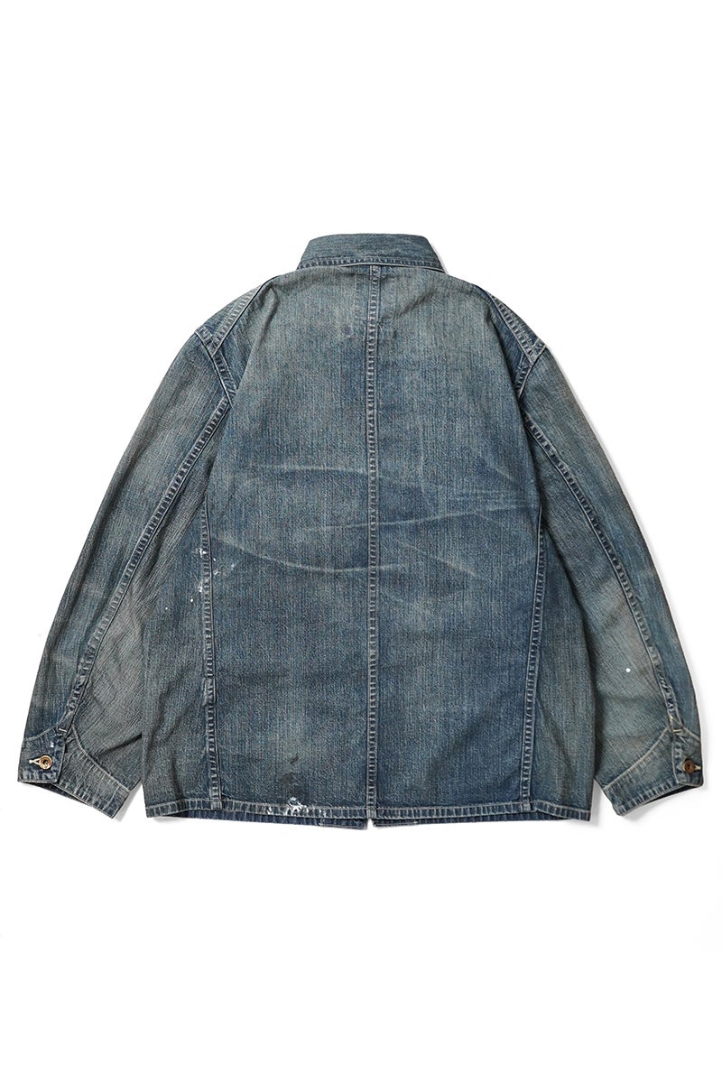 BOWWOW(バウワウ) HERITAGE DENIM CHORE COAT AGED ヘリテージデニムチョアコートエイジド BW261-HDCC