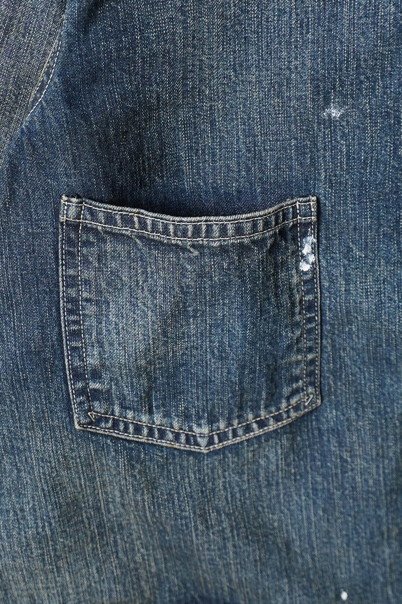 BOWWOW(バウワウ) HERITAGE DENIM CHORE COAT AGED ヘリテージデニムチョアコートエイジド BW261-HDCC