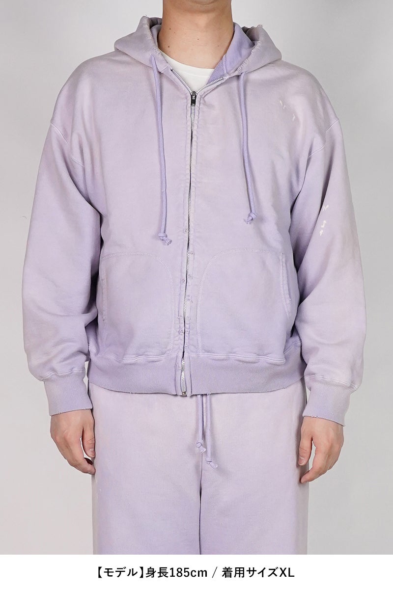 BOWWOW(バウワウ) ZIP HOODIE AGED ジップフーディー エイジド BW261-ZH