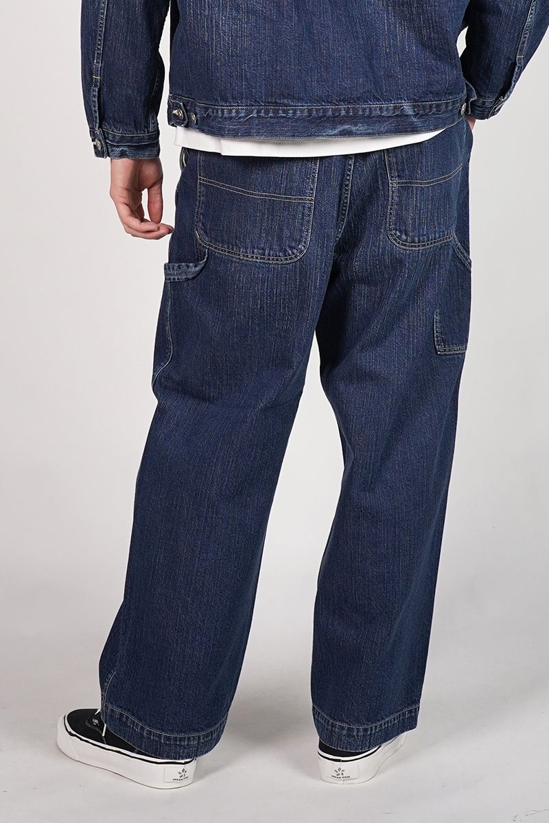 Porter Classic(ポータークラシック) STEINBECK DENIM PAINTER PANTS NAVY スタインベックデニムペインターパンツ ネイビー PC-005-2496