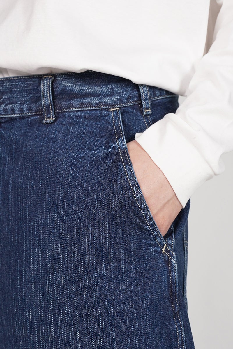 Porter Classic(ポータークラシック) STEINBECK DENIM PAINTER PANTS NAVY スタインベックデニムペインターパンツ ネイビー PC-005-2496