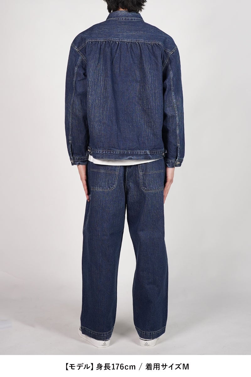 Porter Classic(ポータークラシック) STEINBECK DENIM PAINTER PANTS NAVY スタインベックデニムペインターパンツ ネイビー PC-005-2496
