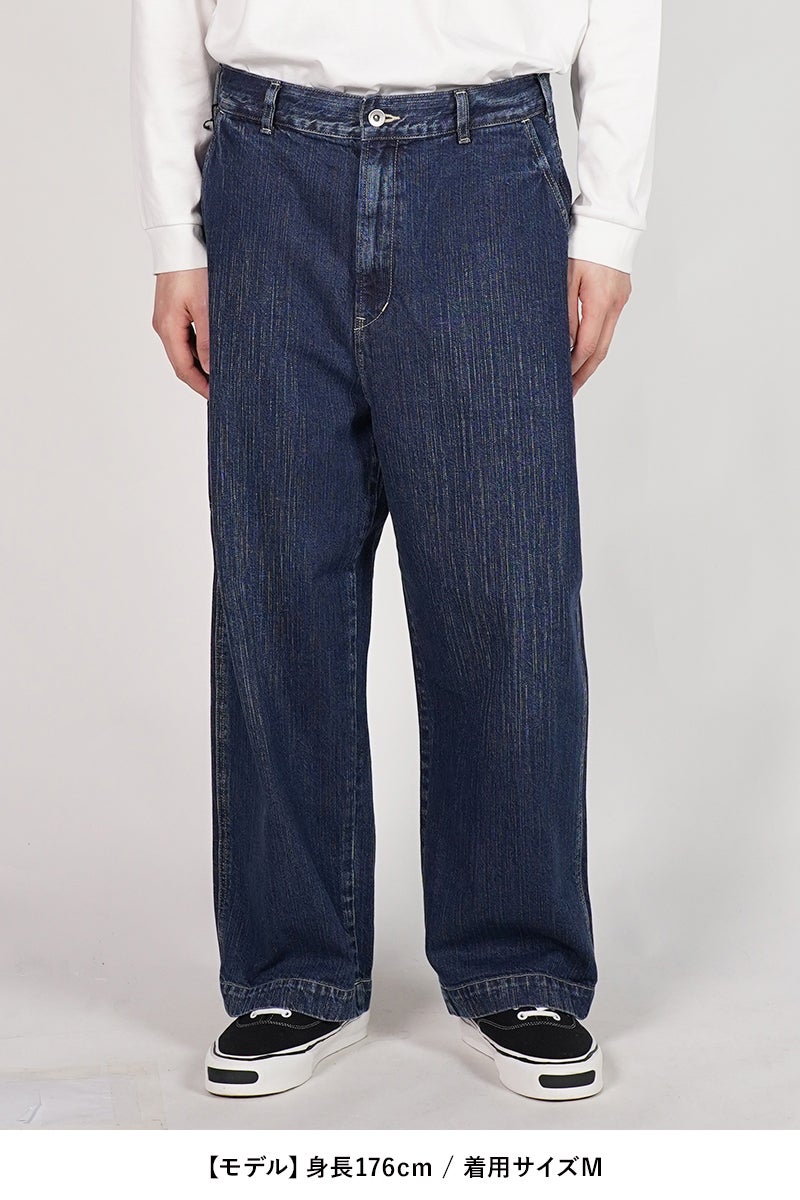 Porter Classic(ポータークラシック) STEINBECK DENIM PAINTER PANTS NAVY スタインベックデニムペインターパンツ ネイビー PC-005-2496