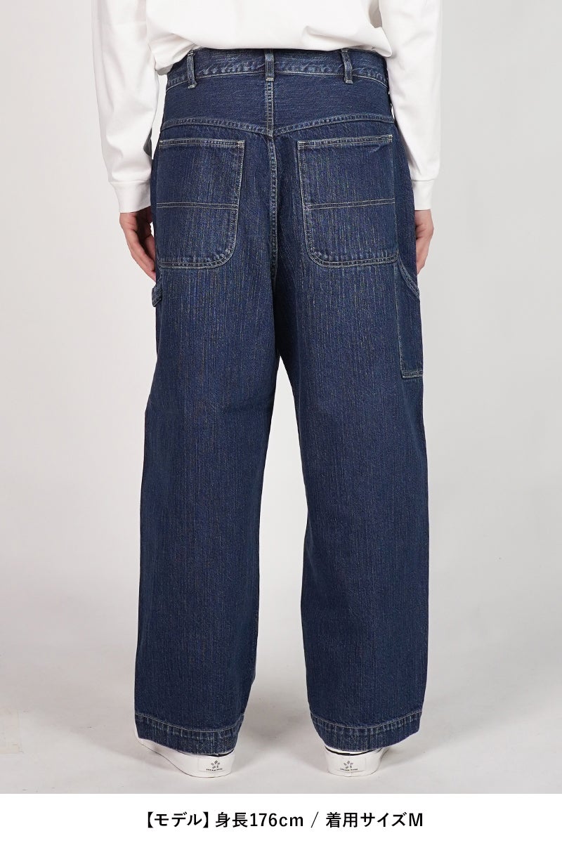 Porter Classic(ポータークラシック) STEINBECK DENIM PAINTER PANTS NAVY スタインベックデニムペインターパンツ ネイビー PC-005-2496
