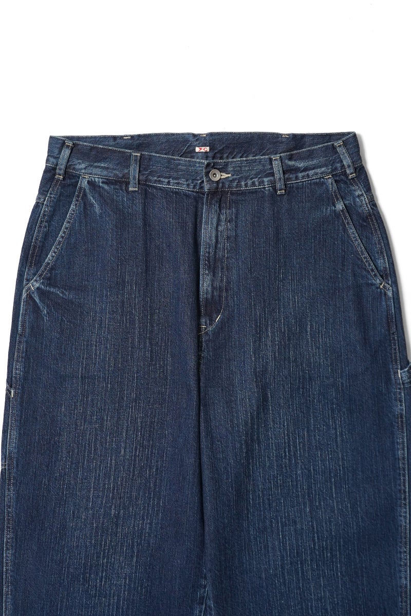 Porter Classic(ポータークラシック) STEINBECK DENIM PAINTER PANTS NAVY スタインベックデニムペインターパンツ ネイビー PC-005-2496