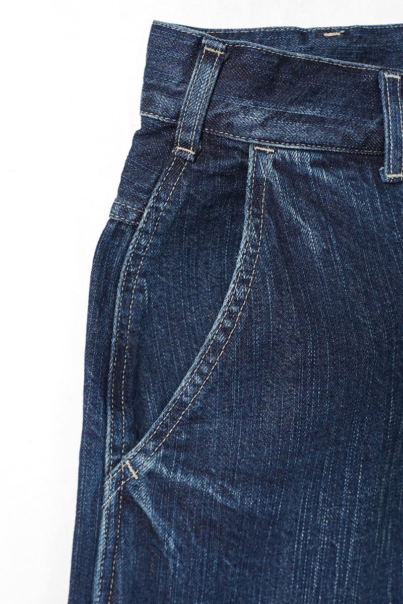 Porter Classic(ポータークラシック) STEINBECK DENIM PAINTER PANTS NAVY スタインベックデニムペインターパンツ ネイビー PC-005-2496