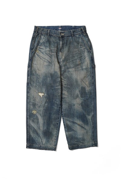Porter Classic(ポータークラシック) STEINBECK DENIM PAINTER PANTS VINTAGE CUSTOM スタインベックデニムペインターパンツ ヴィンテージカスタム PC-005-2497