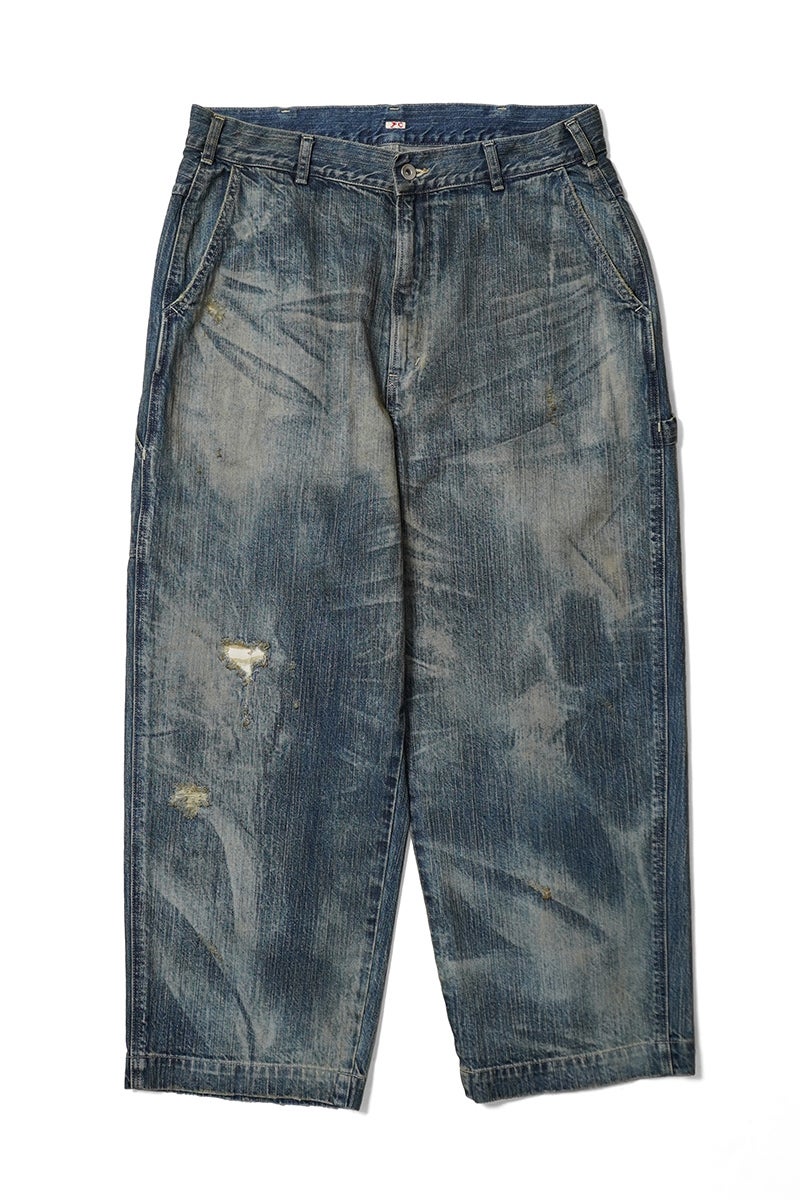 Porter Classic(ポータークラシック) STEINBECK DENIM PAINTER PANTS VINTAGE CUSTOM スタインベックデニムペインターパンツ ヴィンテージカスタム PC-005-2497