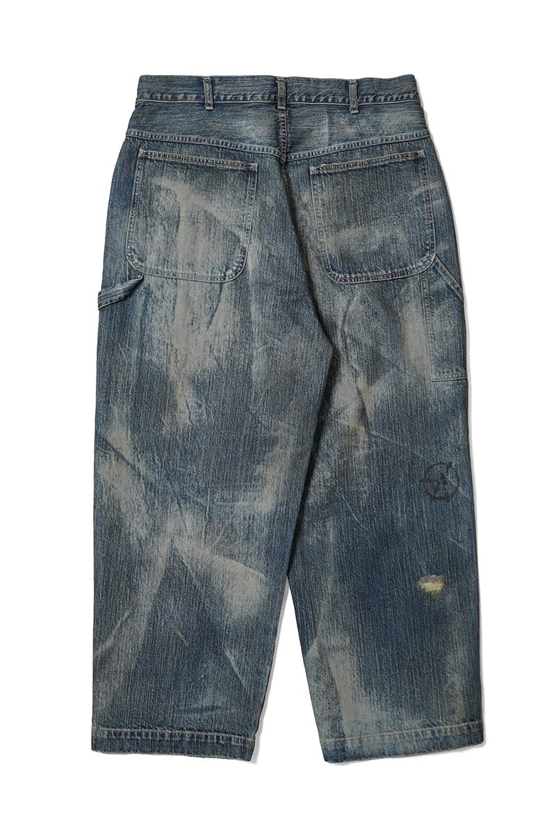 Porter Classic(ポータークラシック) STEINBECK DENIM PAINTER PANTS VINTAGE CUSTOM スタインベックデニムペインターパンツ ヴィンテージカスタム PC-005-2497