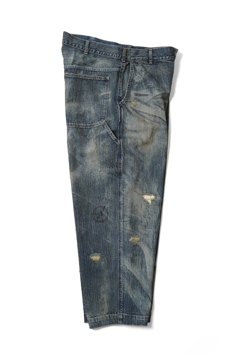 Porter Classic(ポータークラシック) STEINBECK DENIM PAINTER PANTS VINTAGE CUSTOM スタインベックデニムペインターパンツ ヴィンテージカスタム PC-005-2497