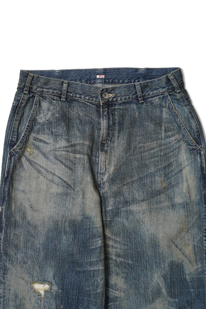Porter Classic(ポータークラシック) STEINBECK DENIM PAINTER PANTS VINTAGE CUSTOM スタインベックデニムペインターパンツ ヴィンテージカスタム PC-005-2497
