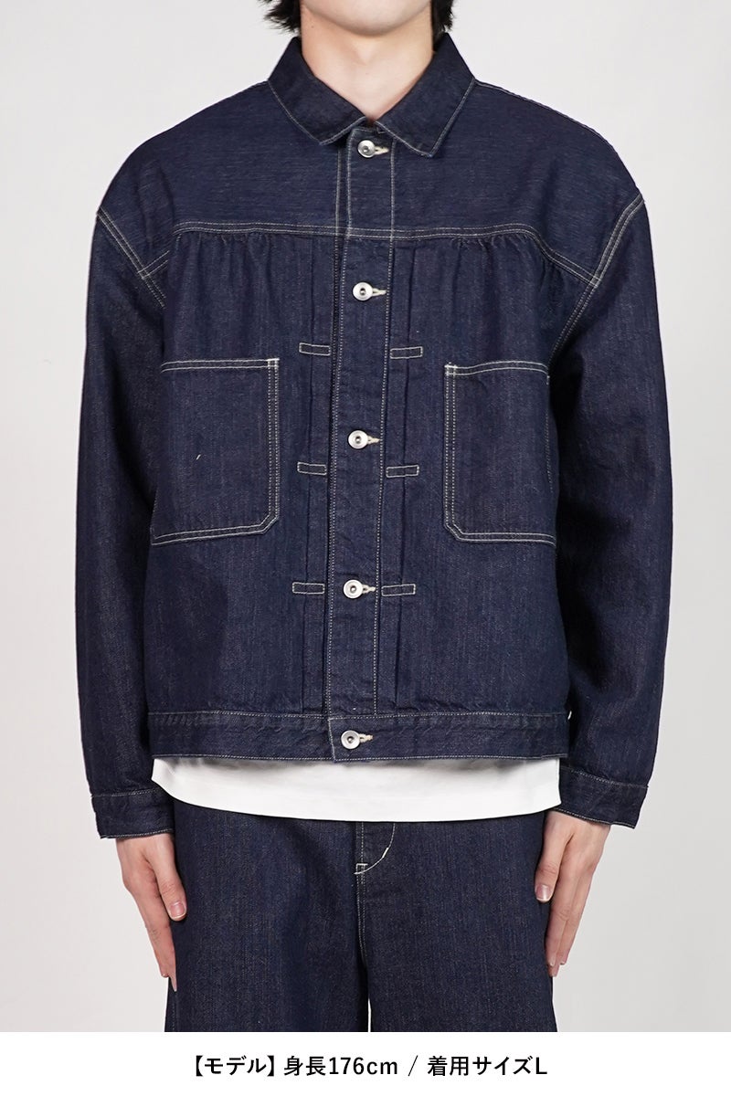 Porter Classic(ポータークラシック) STEINBECK DENIM JACKET DARK NAVY スタインベックデニムジャケット ダークネイビー PC-005-3834