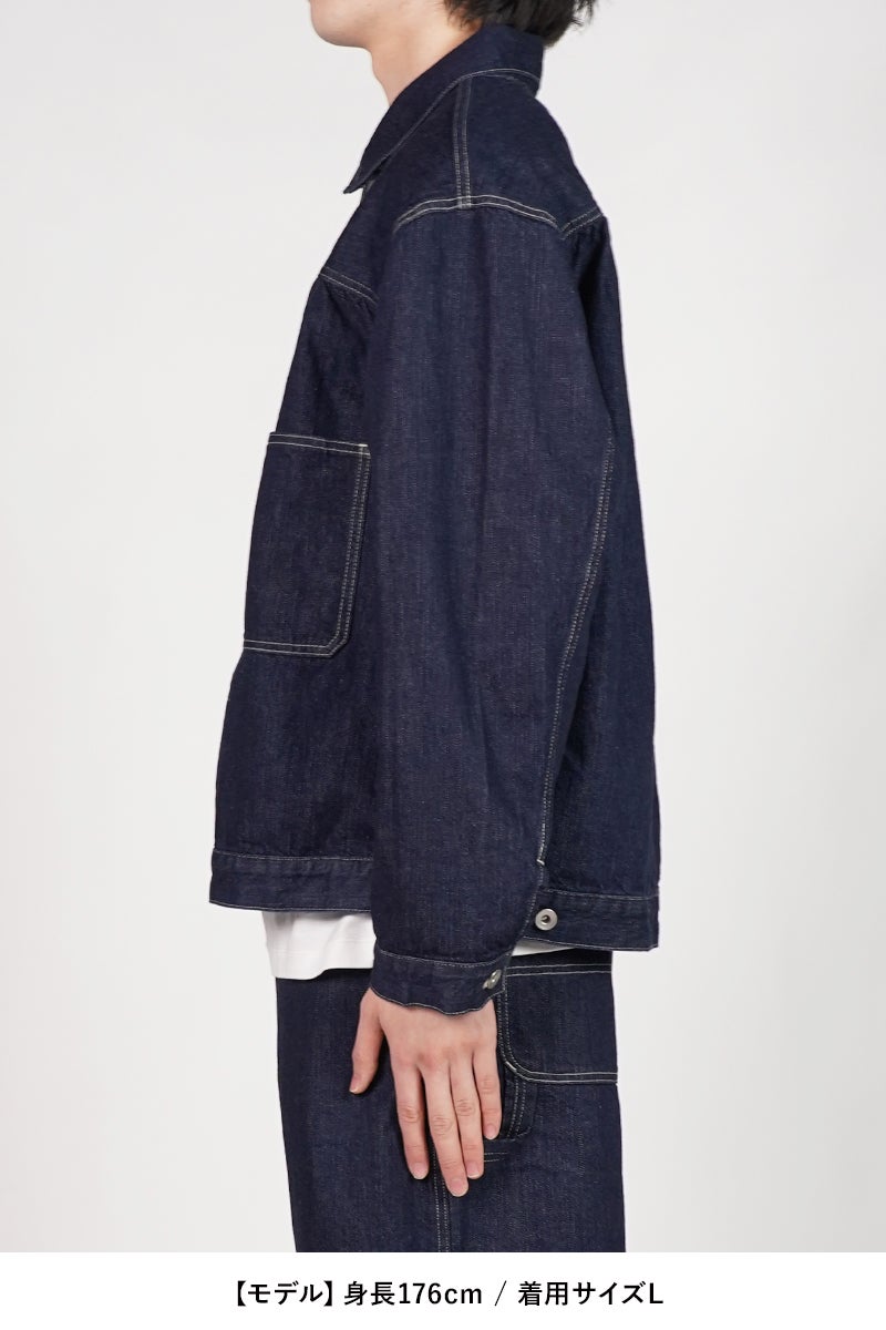 Porter Classic(ポータークラシック) STEINBECK DENIM JACKET DARK NAVY スタインベックデニムジャケット ダークネイビー PC-005-3834