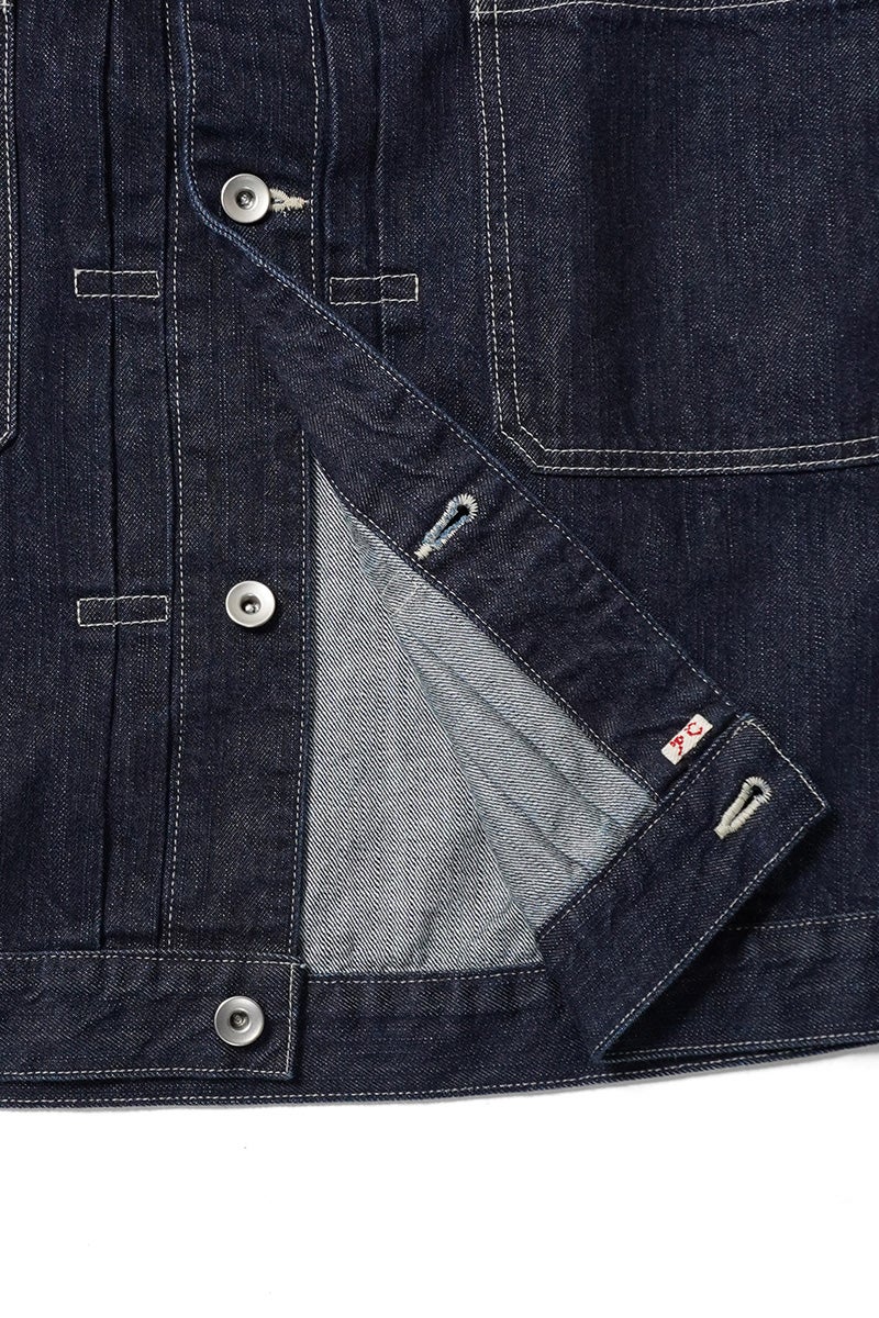 Porter Classic(ポータークラシック) STEINBECK DENIM JACKET DARK NAVY スタインベックデニムジャケット ダークネイビー PC-005-3834