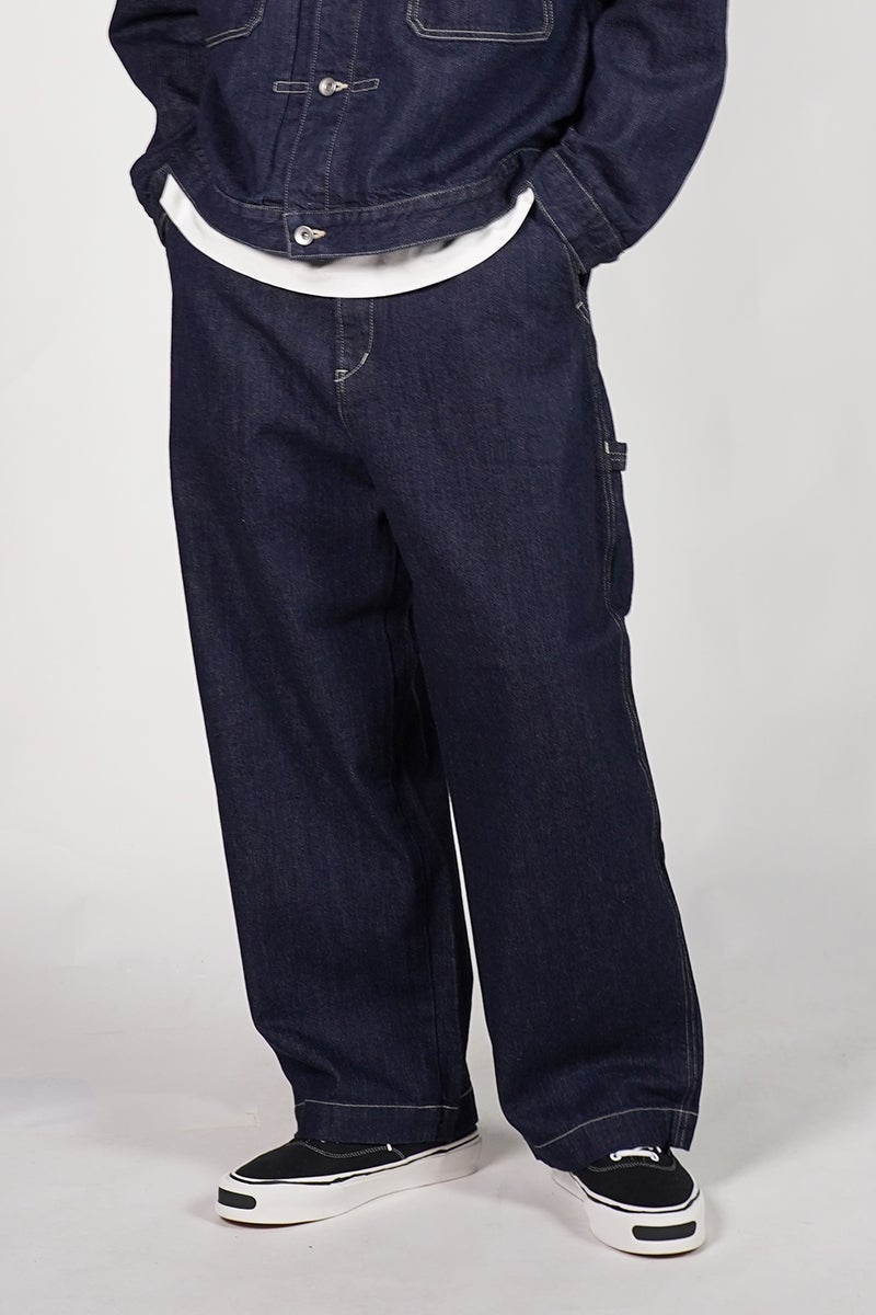 Porter Classic(ポータークラシック) STEINBECK DENIM PAINTER PANTS DARK NAVY スタインベックデニムペインターパンツ ダークネイビー PC-005-3836