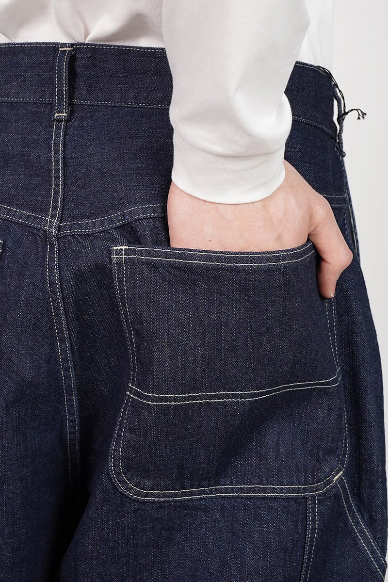 Porter Classic(ポータークラシック) STEINBECK DENIM PAINTER PANTS DARK NAVY スタインベックデニムペインターパンツ ダークネイビー PC-005-3836