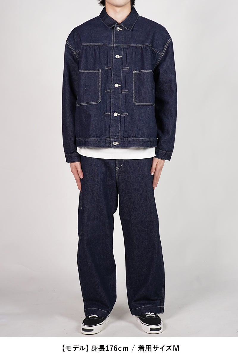 Porter Classic(ポータークラシック) STEINBECK DENIM PAINTER PANTS DARK NAVY スタインベックデニムペインターパンツ ダークネイビー PC-005-3836