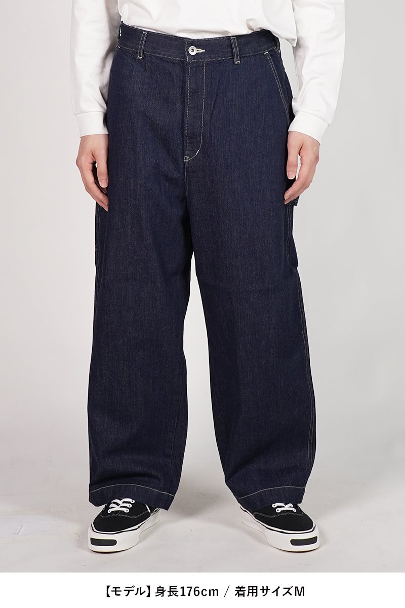 Porter Classic(ポータークラシック) STEINBECK DENIM PAINTER PANTS DARK NAVY スタインベックデニムペインターパンツ ダークネイビー PC-005-3836