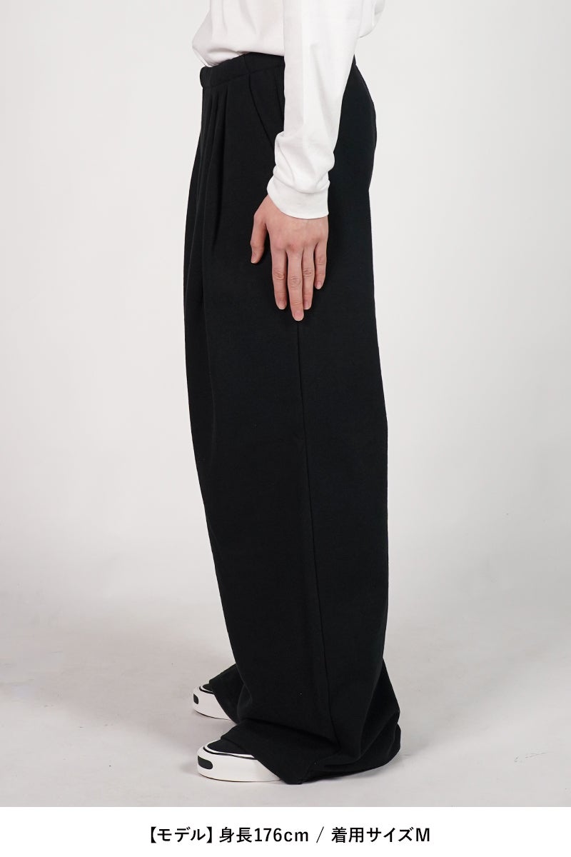 KEISUKEYOSHIDA(ケイスケヨシダ) Tuck Sweat Trousers タックスウェットトラウザース KYB61JF022