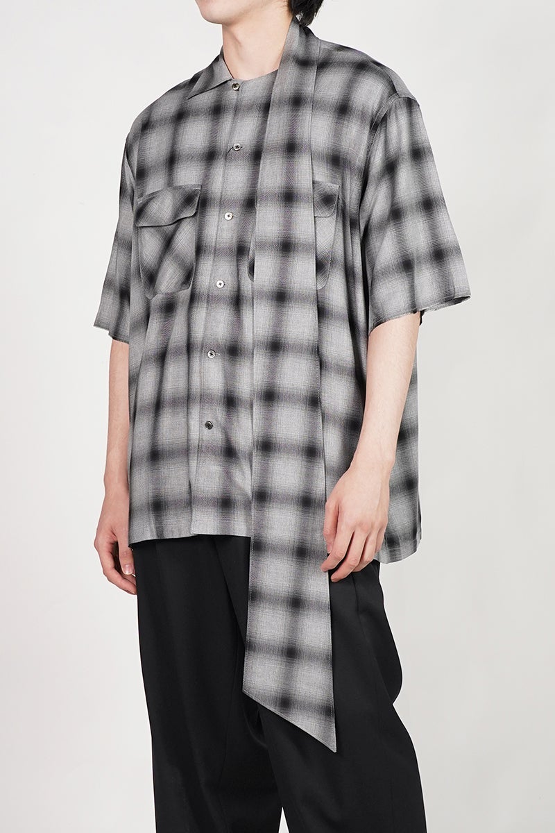 KEISUKEYOSHIDA(ケイスケヨシダ) Imitation Long Collar Shirt イミテーションロングカラーシャツ KYB61FJ108