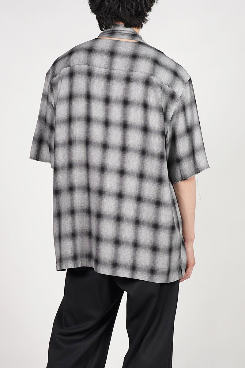 KEISUKEYOSHIDA(ケイスケヨシダ) Imitation Long Collar Shirt イミテーションロングカラーシャツ KYB61FJ108