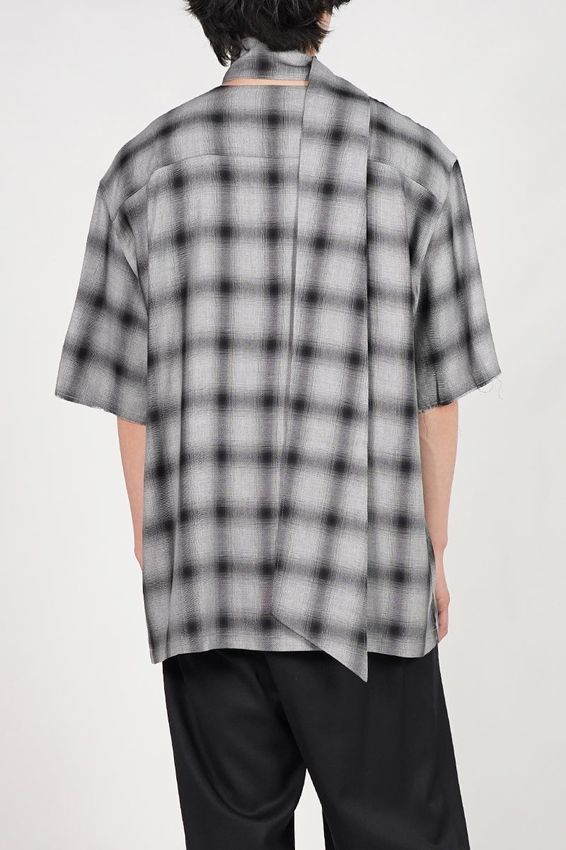 KEISUKEYOSHIDA(ケイスケヨシダ) Imitation Long Collar Shirt イミテーションロングカラーシャツ KYB61FJ108