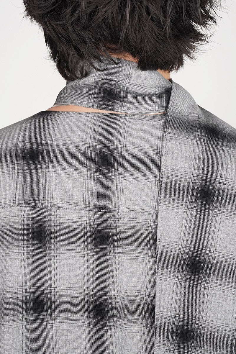 KEISUKEYOSHIDA(ケイスケヨシダ) Imitation Long Collar Shirt イミテーションロングカラーシャツ KYB61FJ108