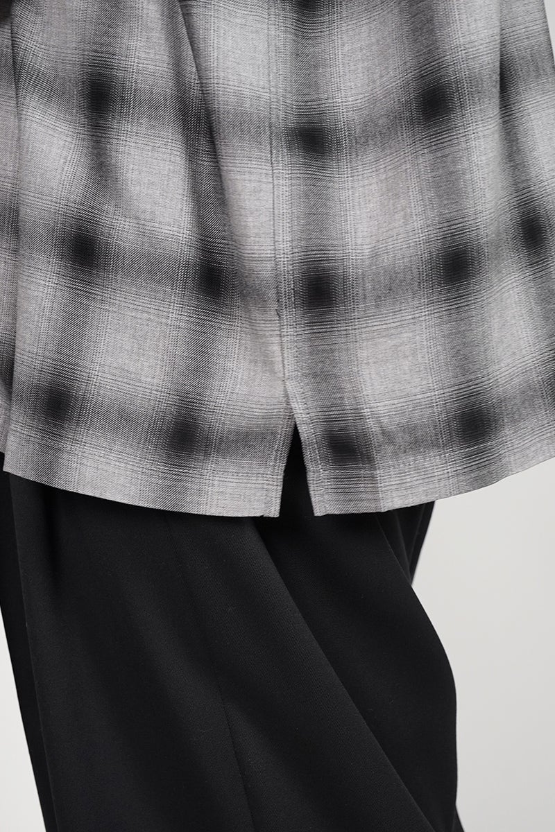 KEISUKEYOSHIDA(ケイスケヨシダ) Imitation Long Collar Shirt イミテーションロングカラーシャツ KYB61FJ108