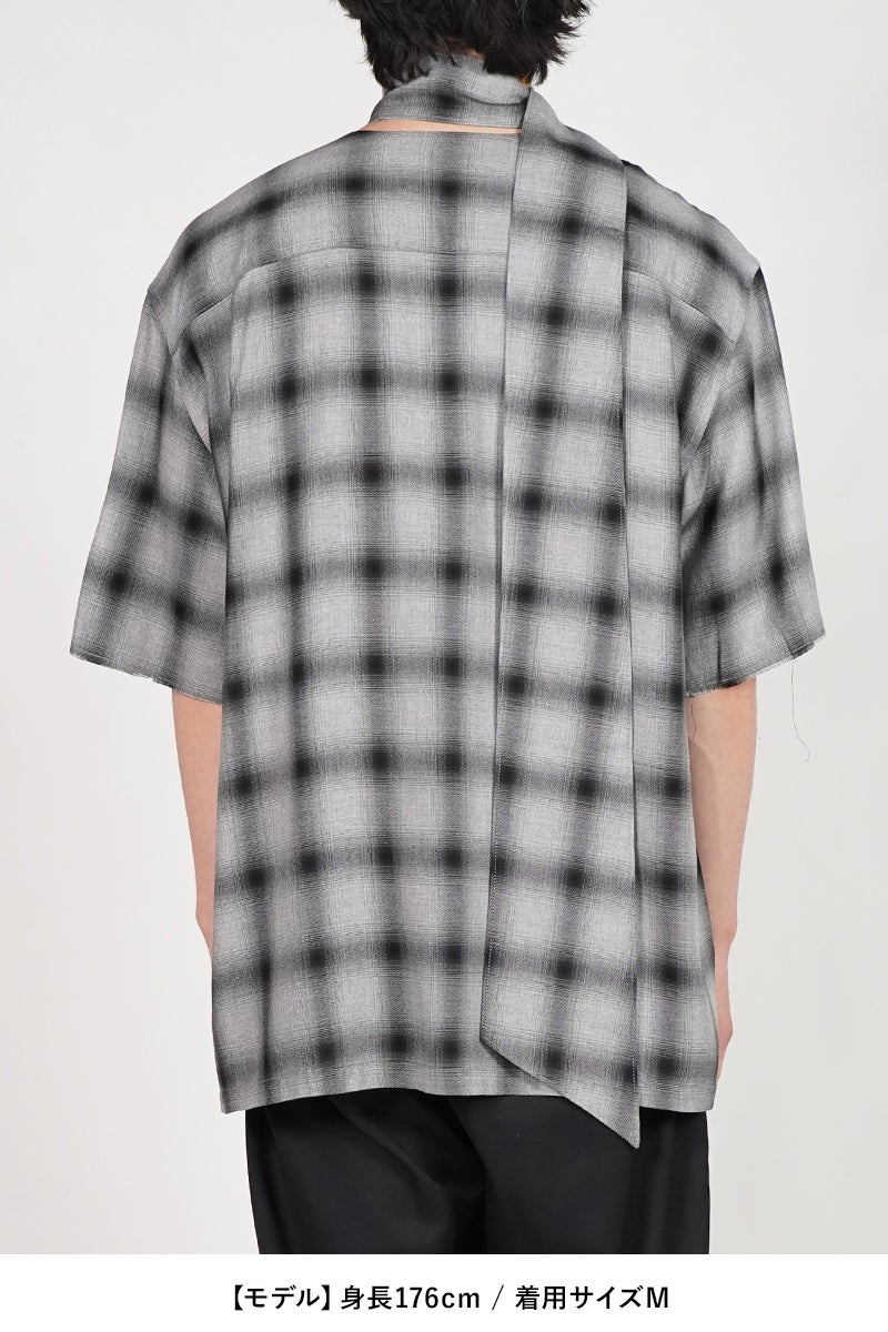 KEISUKEYOSHIDA(ケイスケヨシダ) Imitation Long Collar Shirt イミテーションロングカラーシャツ KYB61FJ108