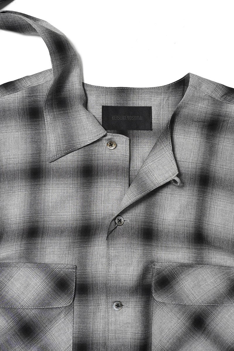 KEISUKEYOSHIDA(ケイスケヨシダ) Imitation Long Collar Shirt イミテーションロングカラーシャツ KYB61FJ108