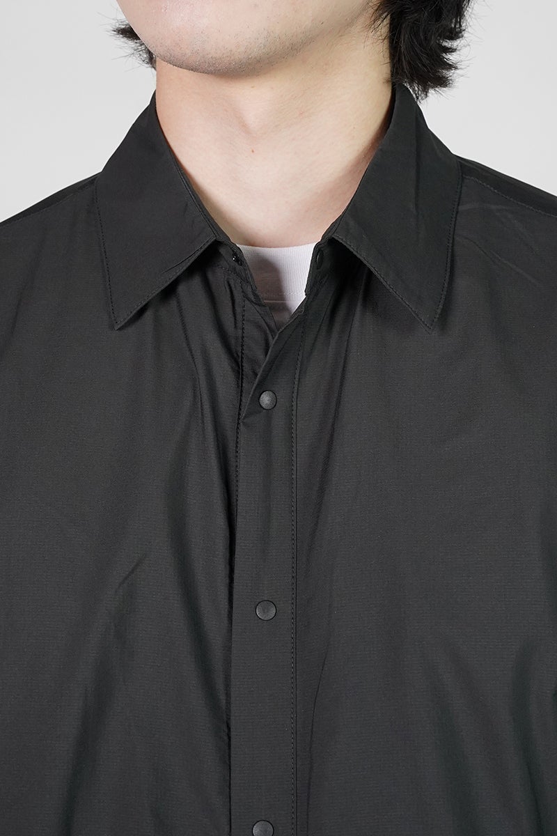 Graphpaper(グラフペーパー) PERTEX QUANTUM AIR SS Pullover Shirt パーテックスクオンタムエアー半袖プルオーバーシャツ GM261-50303