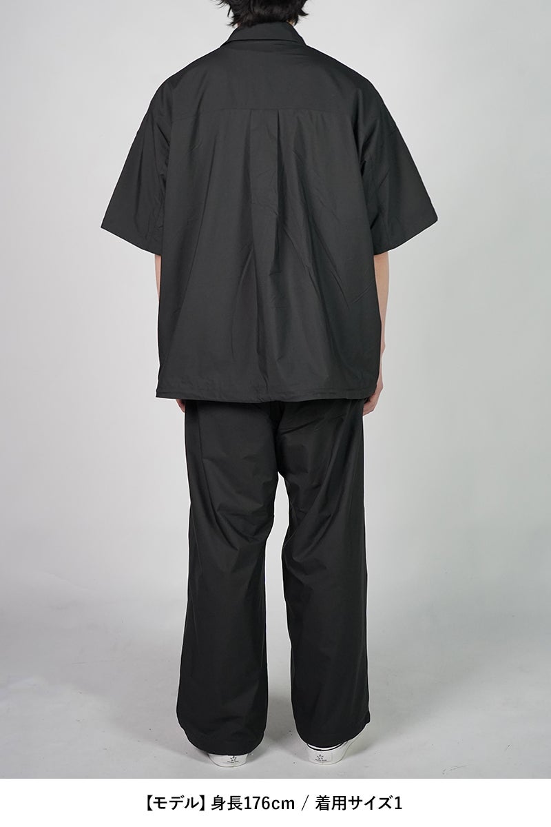 Graphpaper(グラフペーパー) PERTEX QUANTUM AIR SS Pullover Shirt パーテックスクオンタムエアー半袖プルオーバーシャツ GM261-50303