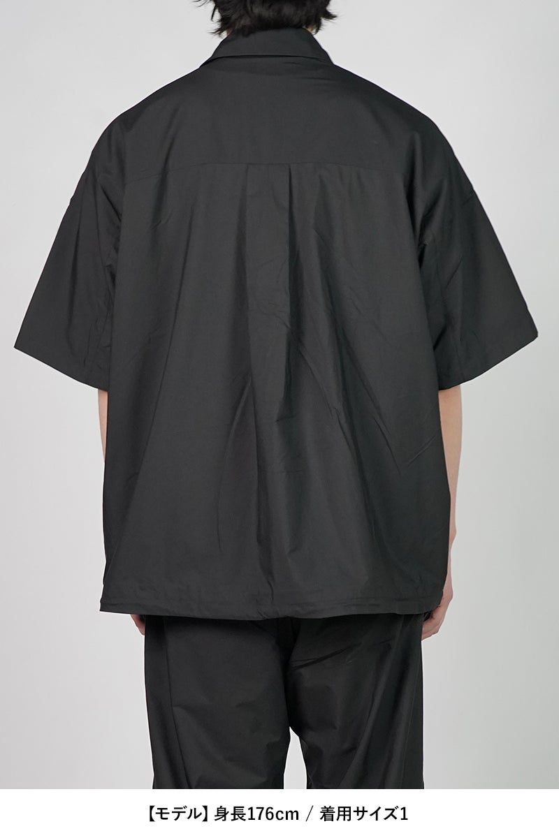 Graphpaper(グラフペーパー) PERTEX QUANTUM AIR SS Pullover Shirt パーテックスクオンタムエアー半袖プルオーバーシャツ GM261-50303