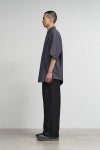 Graphpaper(グラフペーパー) Oxford S/S Oversized B.D Shirt オックスフォード半袖オーバーサイズボタンダウンシャツ GM261-50025B