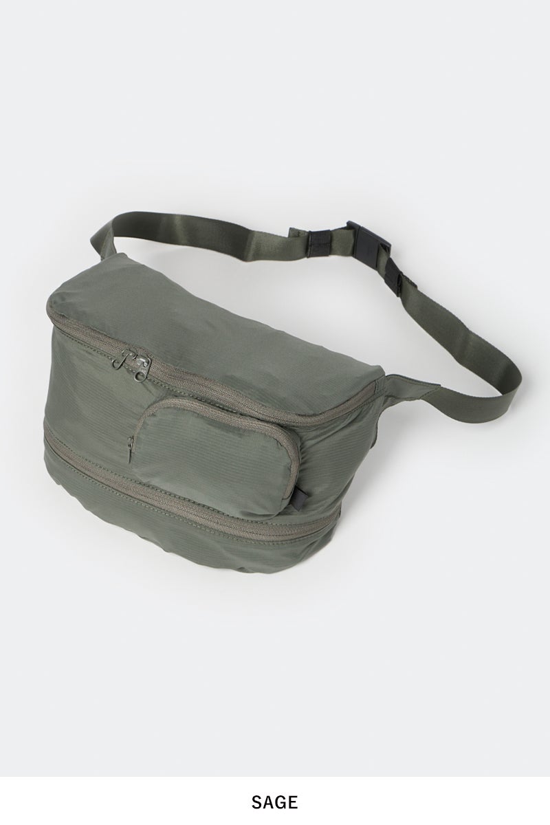 DAIWA PIER 39(ダイワピア39) TECH PERTEX TRAVEL EXPAND FANNY BAG テックパーテックストラベルエクスパンドファニーバッグ BB-34026