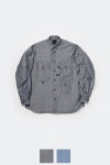 DAIWA PIER 39(ダイワピア39) TECH MULTI POCKET CHAMBRAY SHIRT L/S テックマルチポケットシャンブレーシャツ長袖 BE-84026