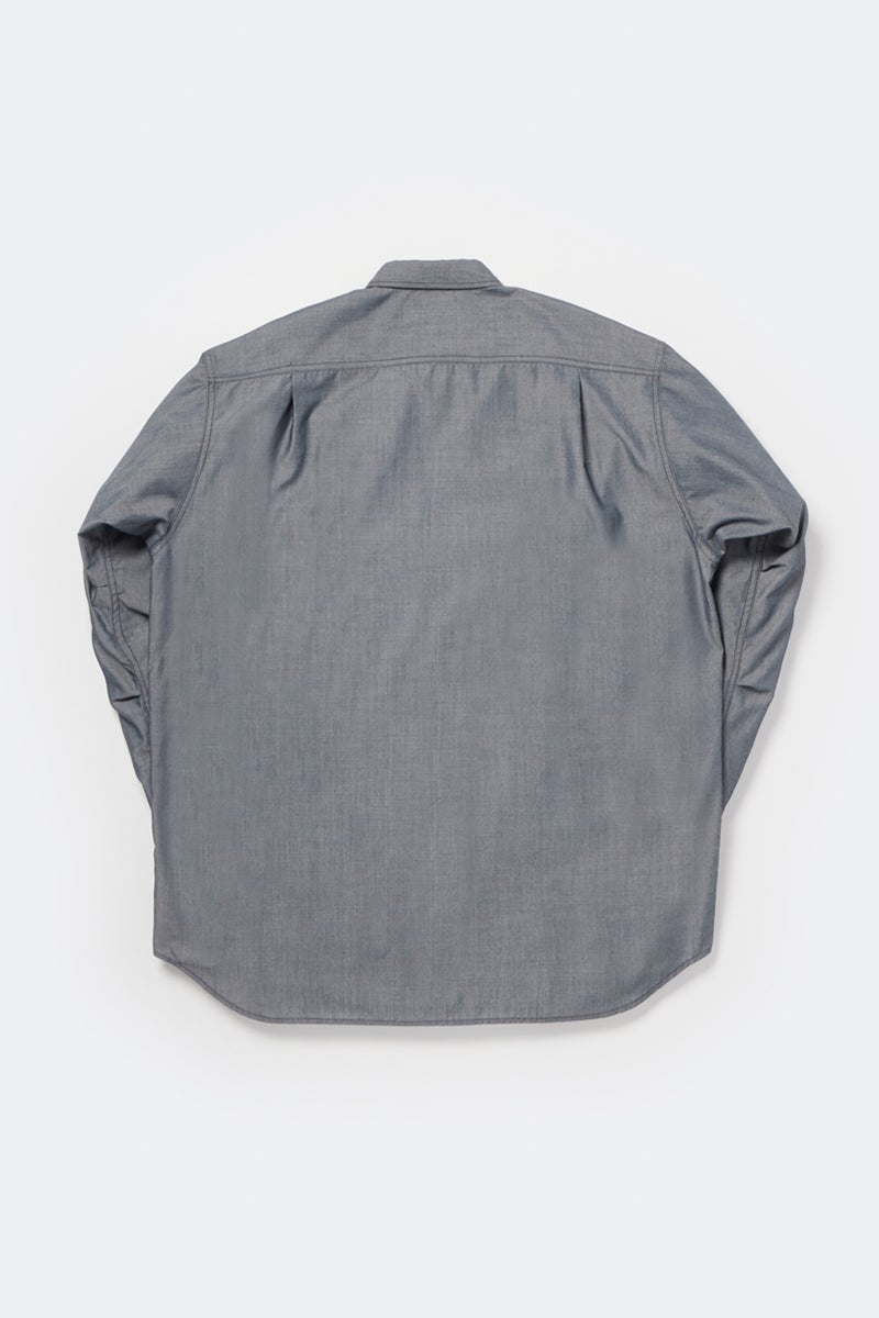DAIWA PIER 39(ダイワピア39) TECH MULTI POCKET CHAMBRAY SHIRT L/S テックマルチポケットシャンブレーシャツ長袖 BE-84026
